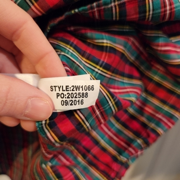 Vineyard Vines w/Cashmere Size 4 Peplum Tartan Top - Picture 4 of 7